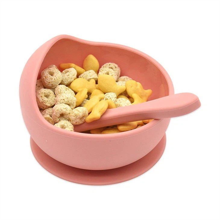 silicone feeding bowl