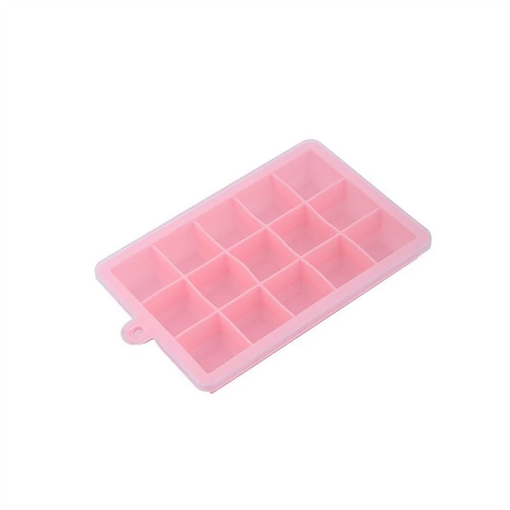 Silicone Ice Tray With Lid